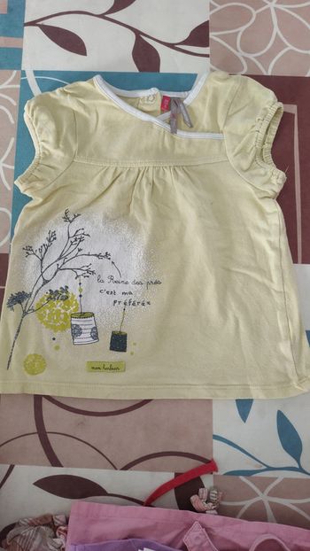 T shirt manches courtes 24 mois