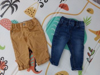 Lot de 2  jeans 9 mois