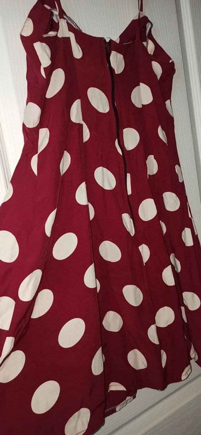 Robe à pois vintage  rétro chic - photo numéro 2