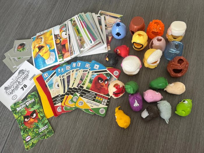 Collection angry birds Cora