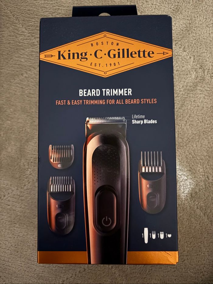 Tondeuse barbe électrique Gillette Neuve Scellé