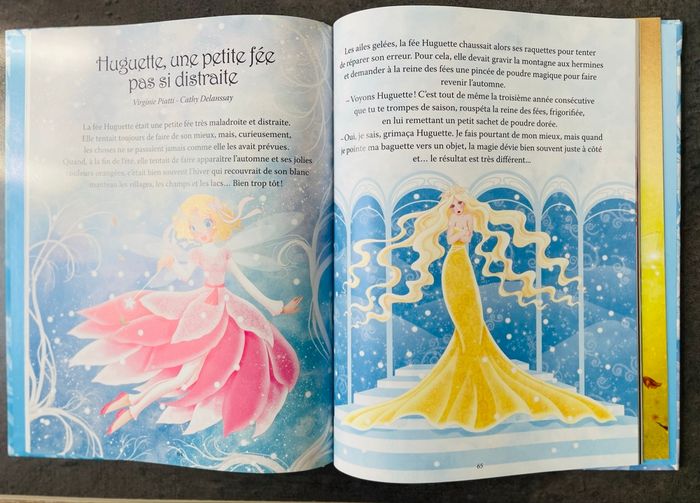 Livre de 20 histoires de fées des neiges neuf - photo numéro 2