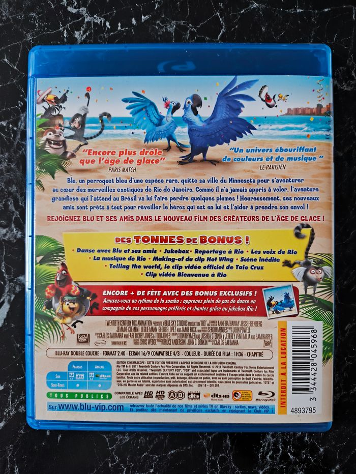Rio en Blu-ray - photo numéro 2