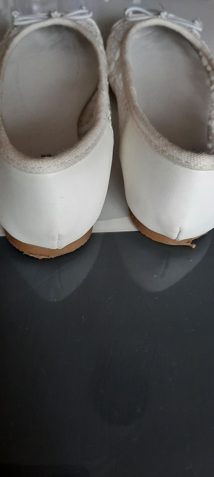 Chaussures blanc-creme - photo numéro 6