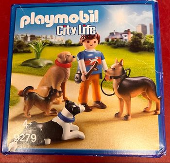 Entraineur et Chiens Playmobil  Boite neuve