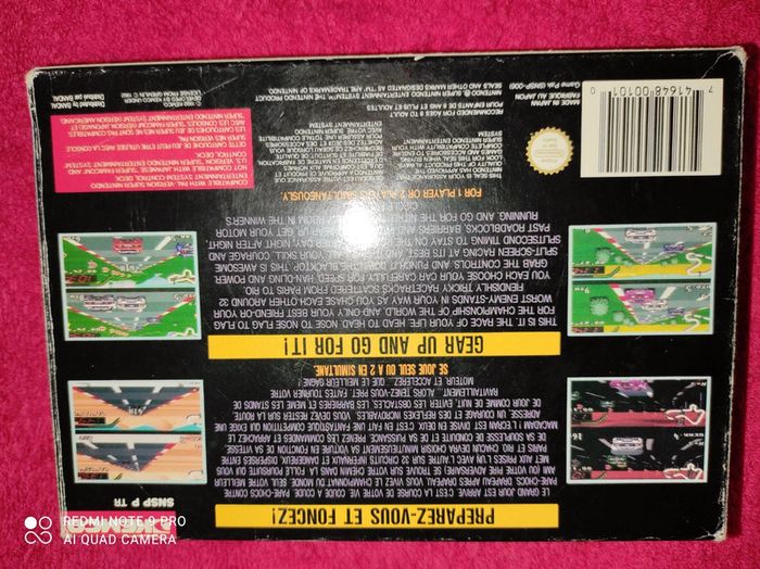 Top Gear super Nintendo - photo numéro 2