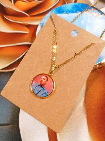 Collier pierre garnier