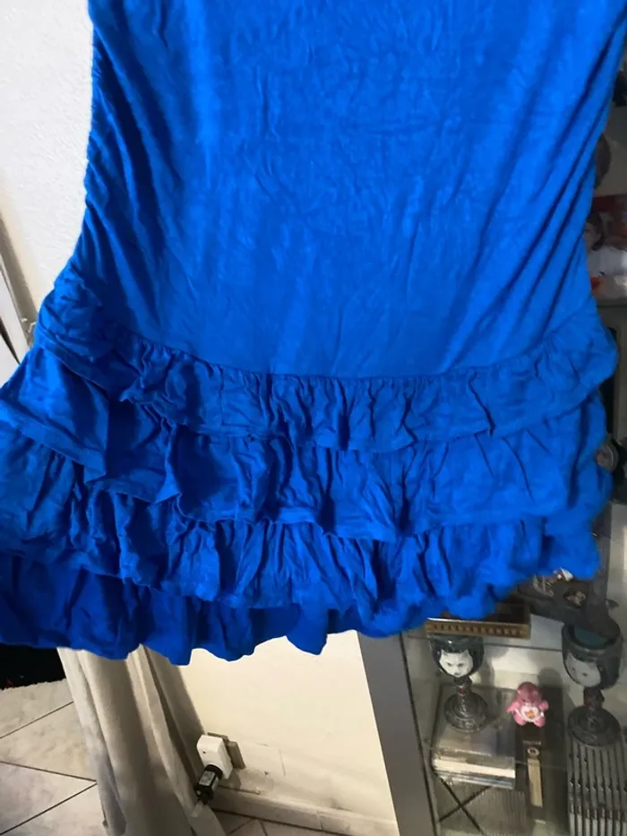 superbe robe dos nu bleu KIABI taille xxl - photo numéro 2