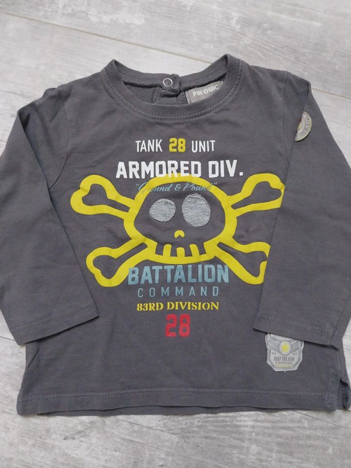 Tee-shirt manches longues 18 mois