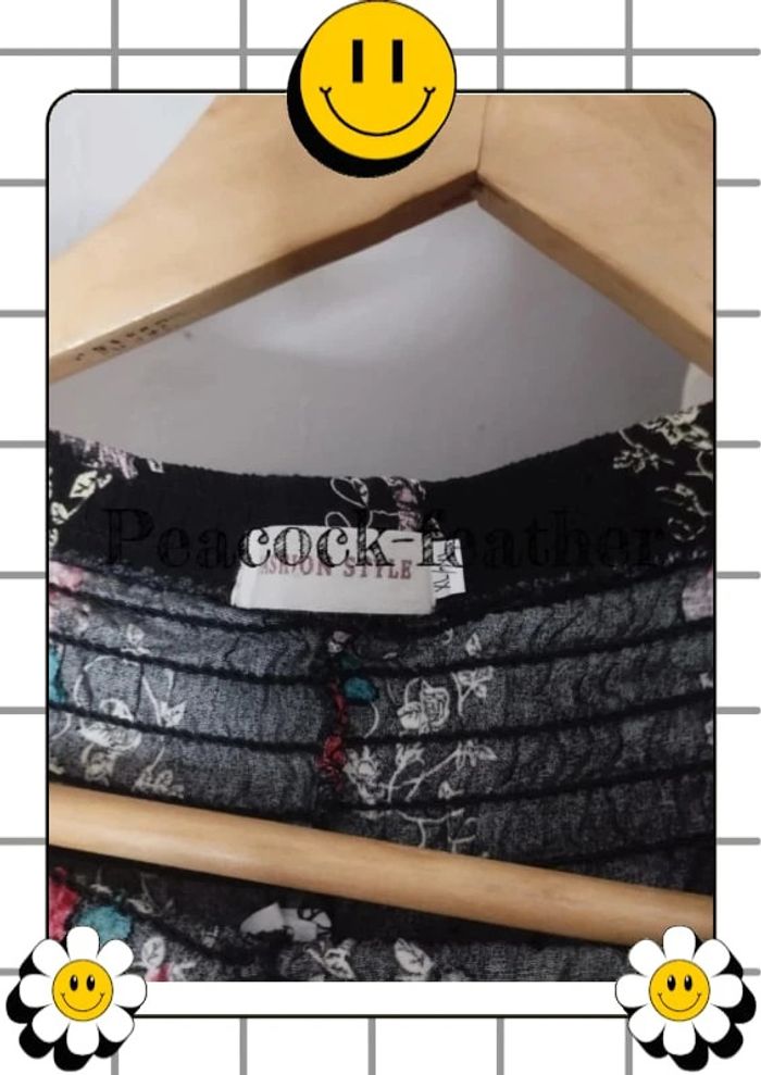 Pantalon fluide fleuri 40/42 - photo numéro 5