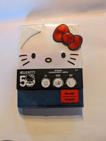 Hello Kitty : Journal Nacré Loungefly 50 eme anniversaire