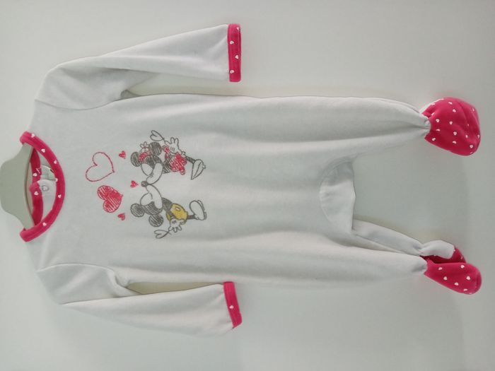 Orchestra Disney Minnie pyjama d'hiver 1 an fille - photo numéro 2
