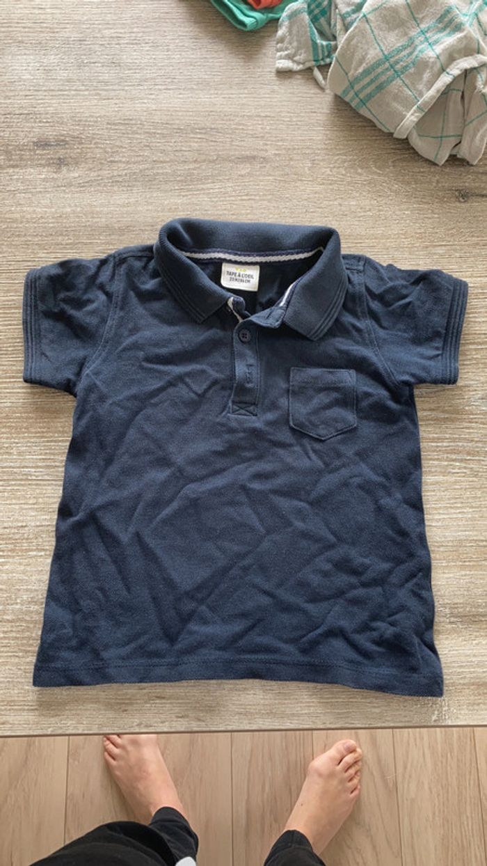 Polo bleu marine