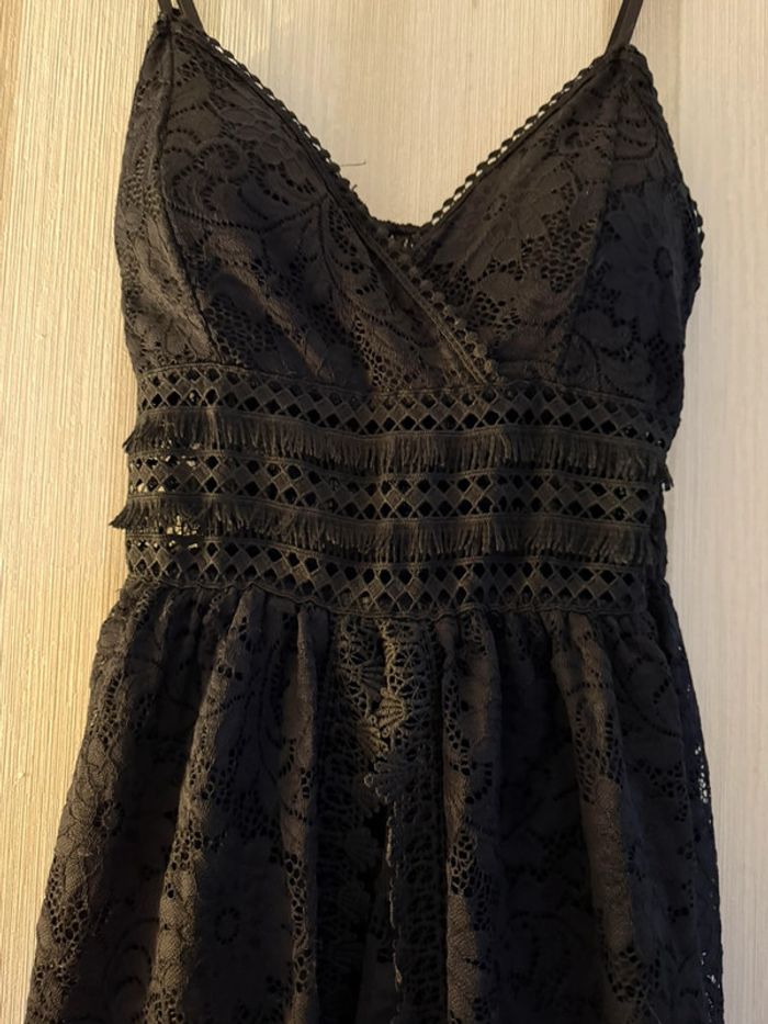 Jolie combi short dentelle - photo numéro 3
