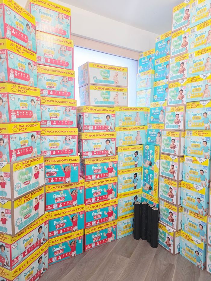 Couches Pampers Toutes Tailles