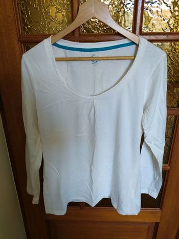 T-shirt Peacocks blanc