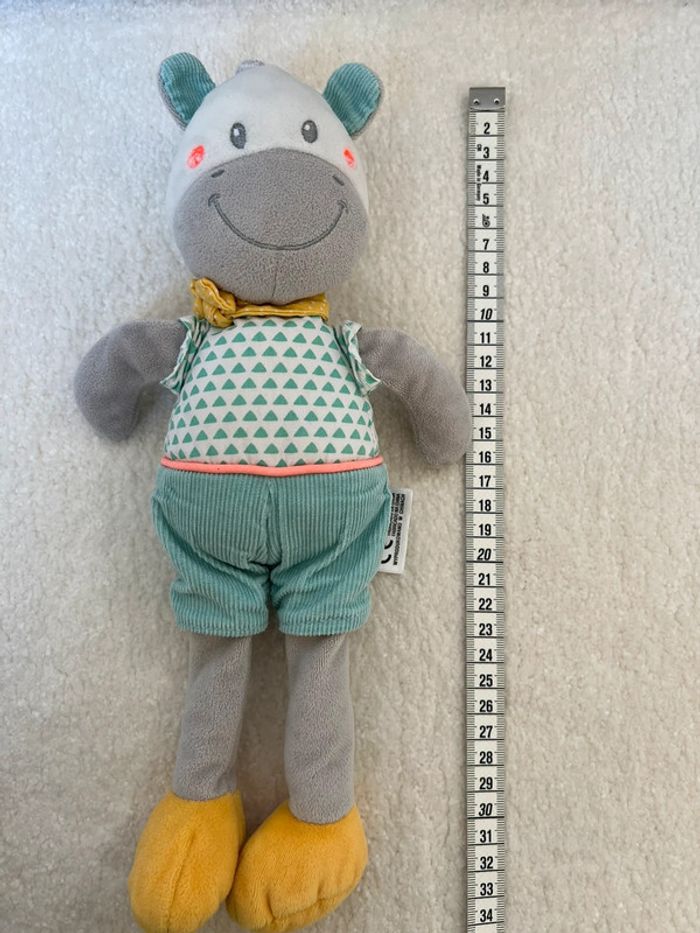 Peluche doudou mots d’enfants vache - photo numéro 4
