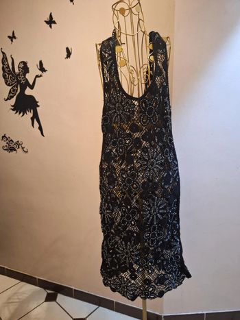Robe en crochet & brodé