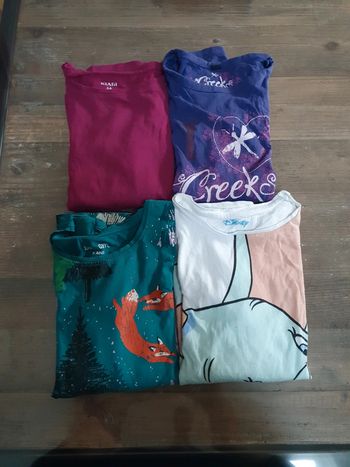 Lot t.shirts 5-6 ans