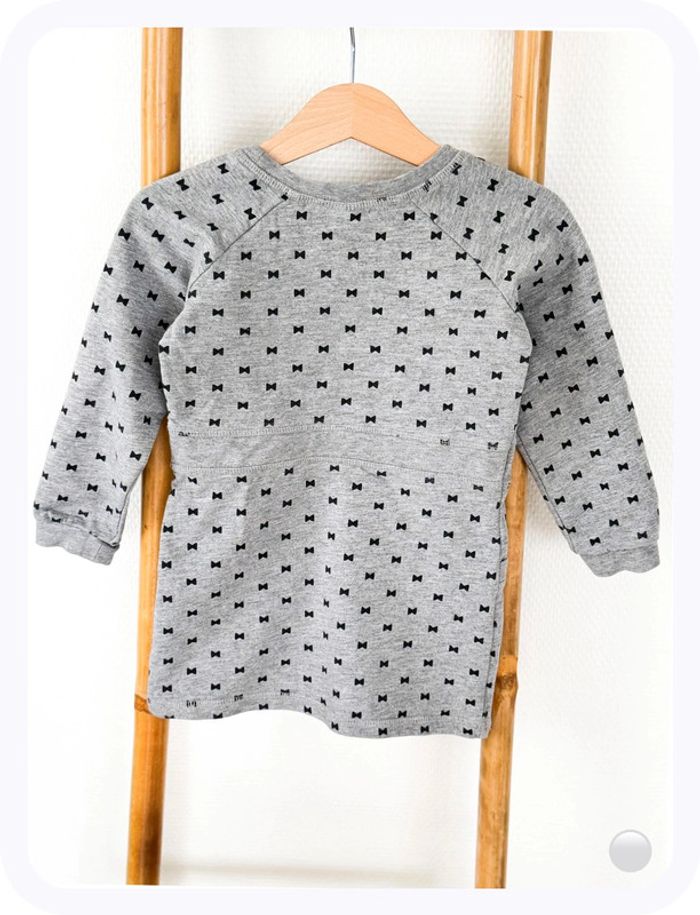 Robe manches longues grise Tag Taille 2 ans - photo numéro 3