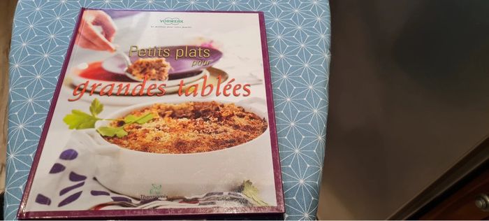 Livre thermomix plat pour les grandes tablées