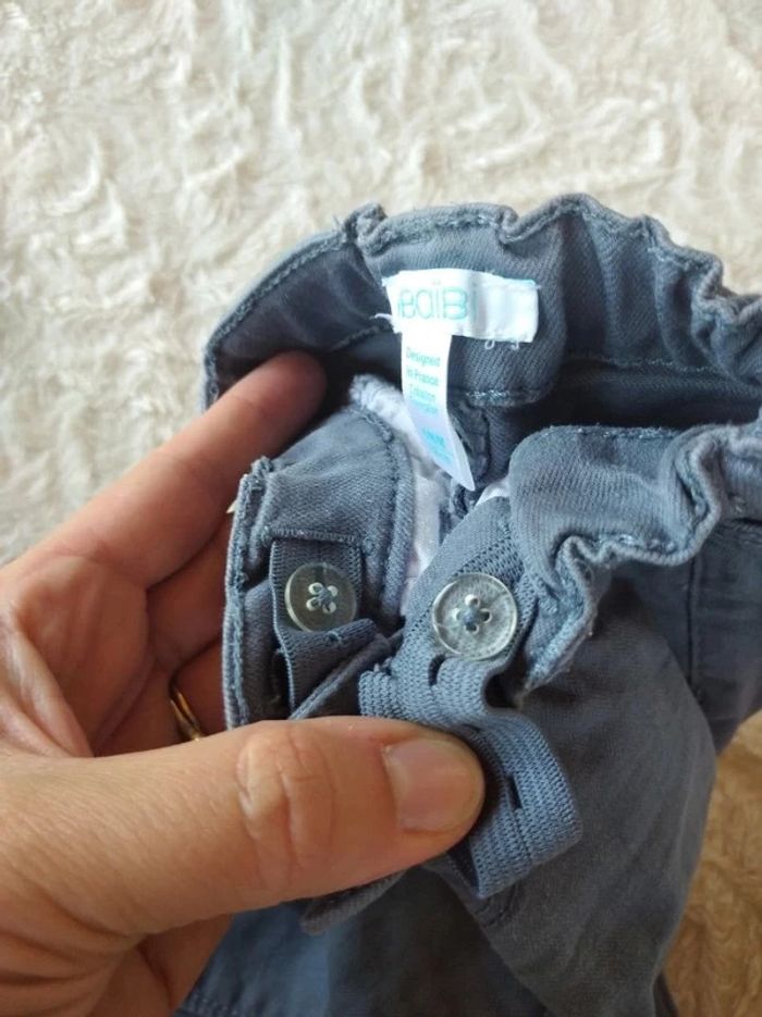 Pantalon style jeans Garçon 6 mois Obaïbi - photo numéro 8