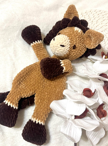 🐴✨ Doudou cheval au crochet 🧶🤍