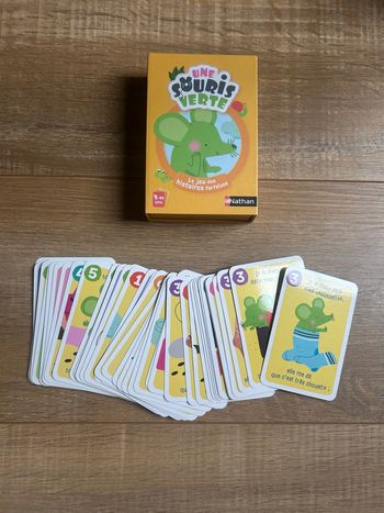 Jeu de carte une souris verte 