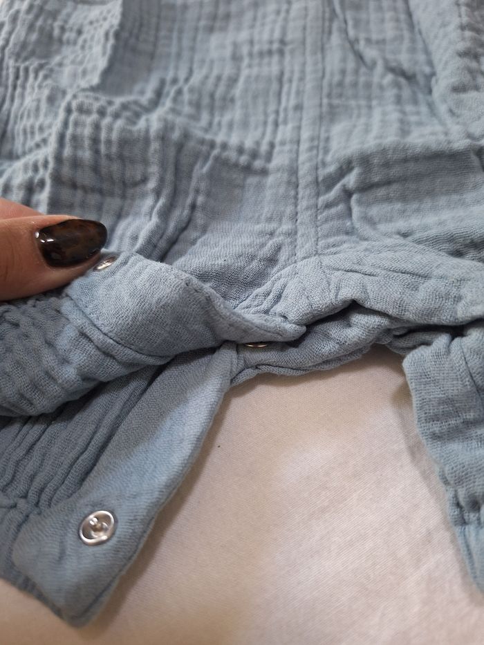 Lot de 4 shorts + 1 salopette-short, 18 mois - photo numéro 6