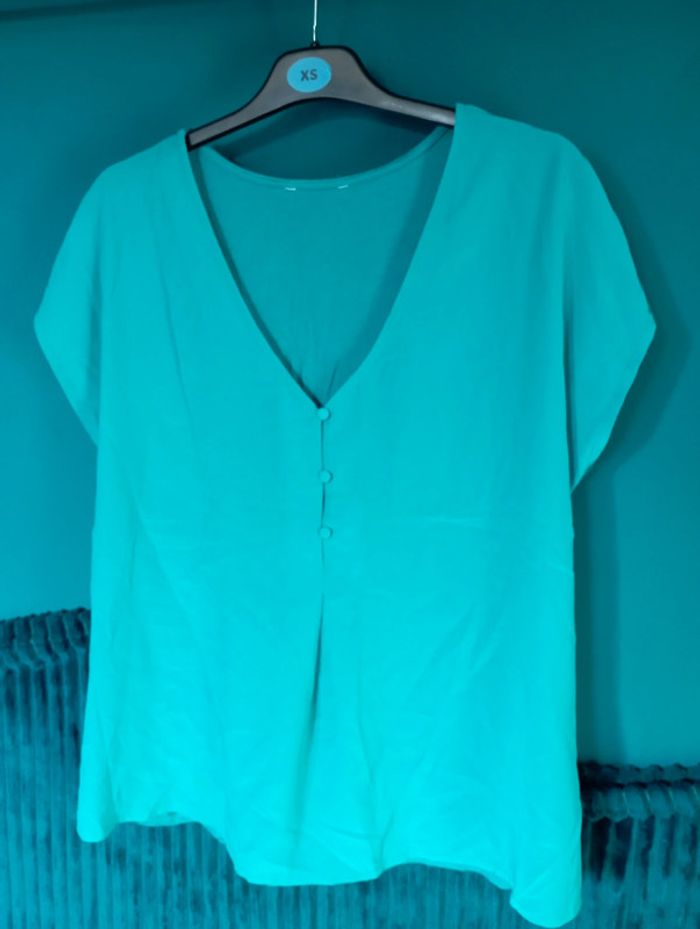 Tee shirt vert émeraude