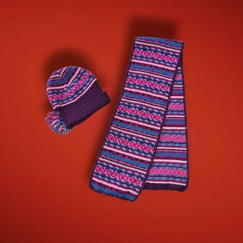 ensemble bonnet écharpe fille 2 ans