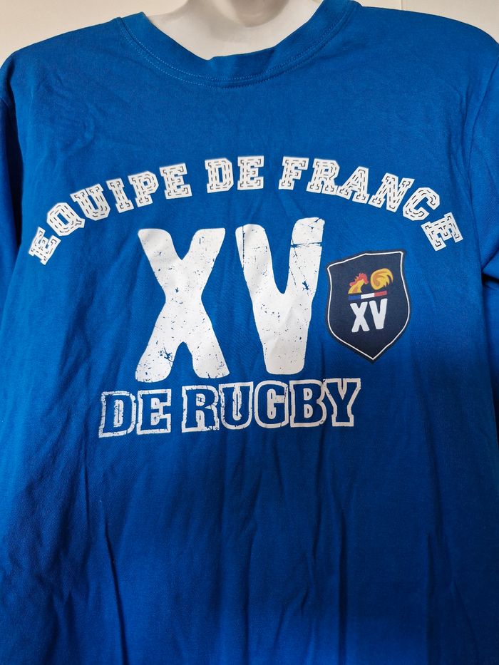 Superbe t-shirt XV de France de Rugby - photo numéro 2