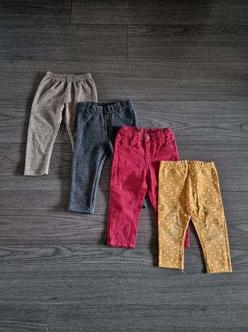 Lot de 4 pantalon