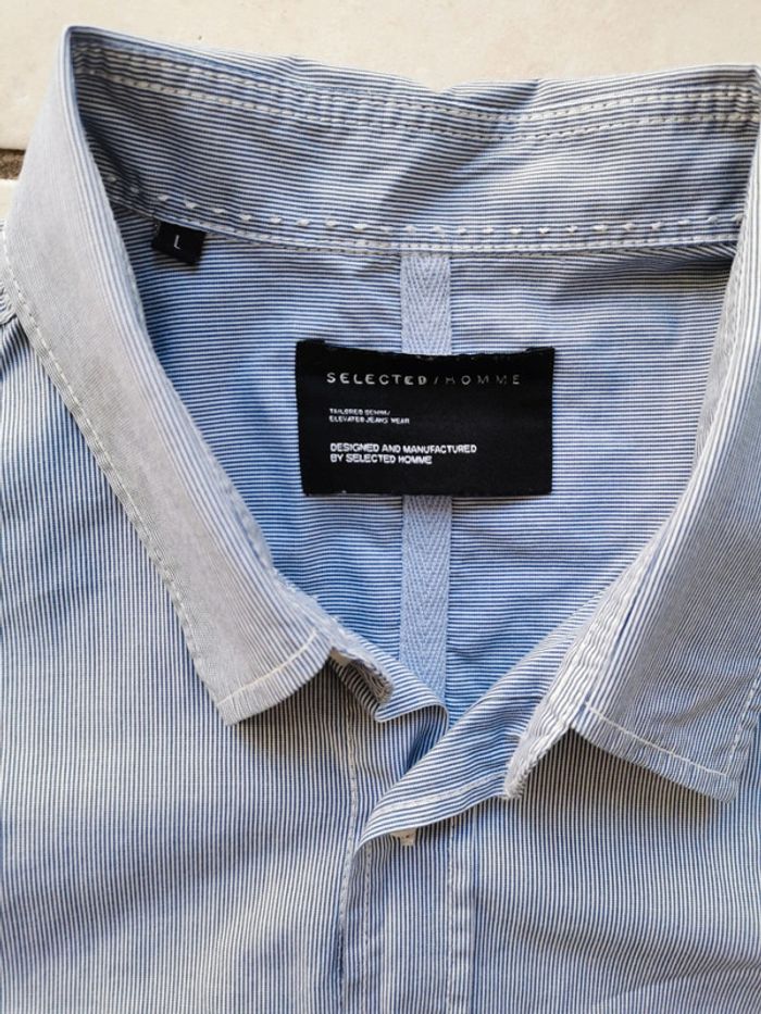 Chemise Selected Homme L - photo numéro 5