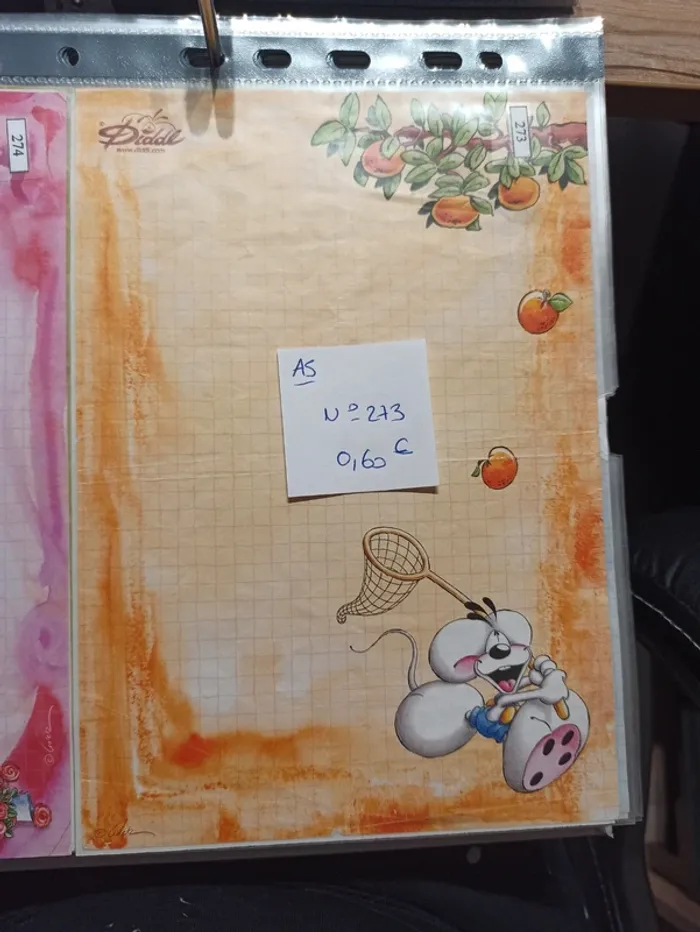 Feuille Diddl A5 273 0,60€