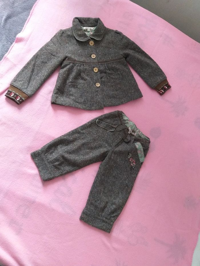 Ensemble fille KENZO 6 ans - photo numéro 2