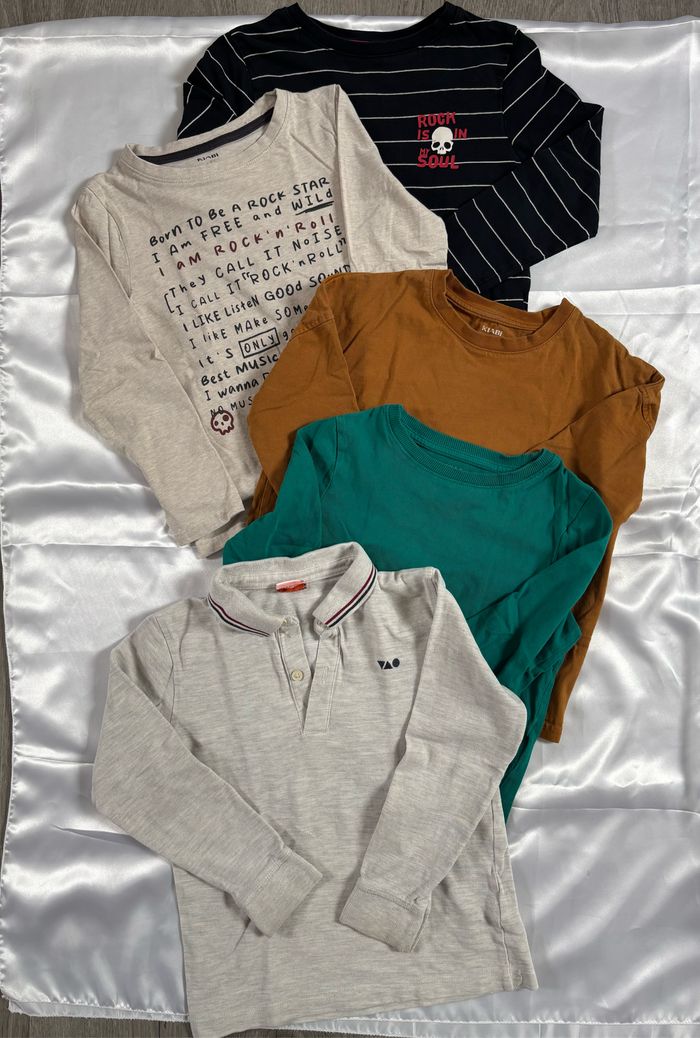 5 t-shirts 6 ans
