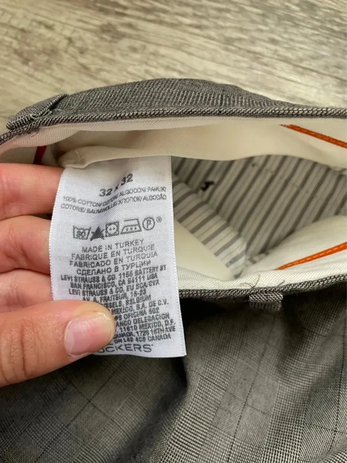 Chinos Dockers Gris - Taille 42 - photo numéro 6