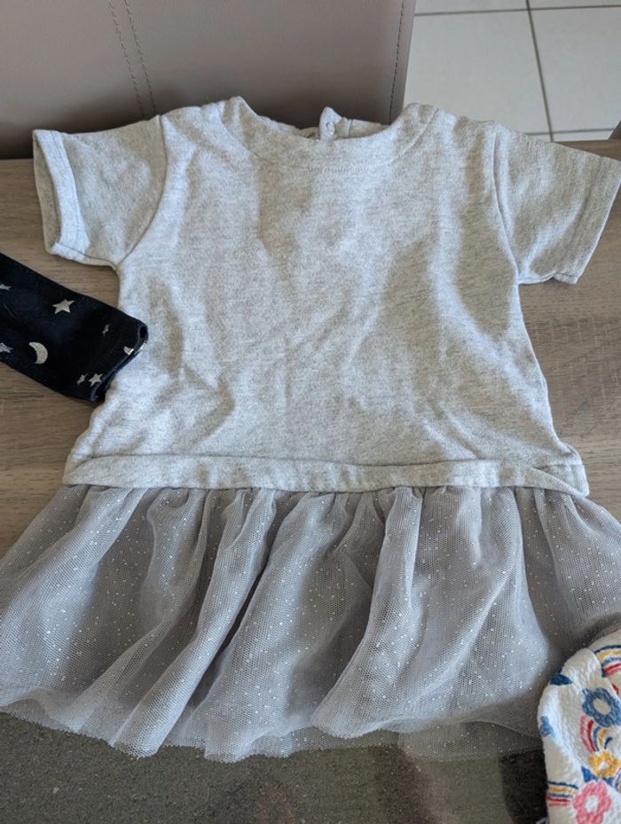 Lot de 8 robes manches longues fille - photo numéro 8
