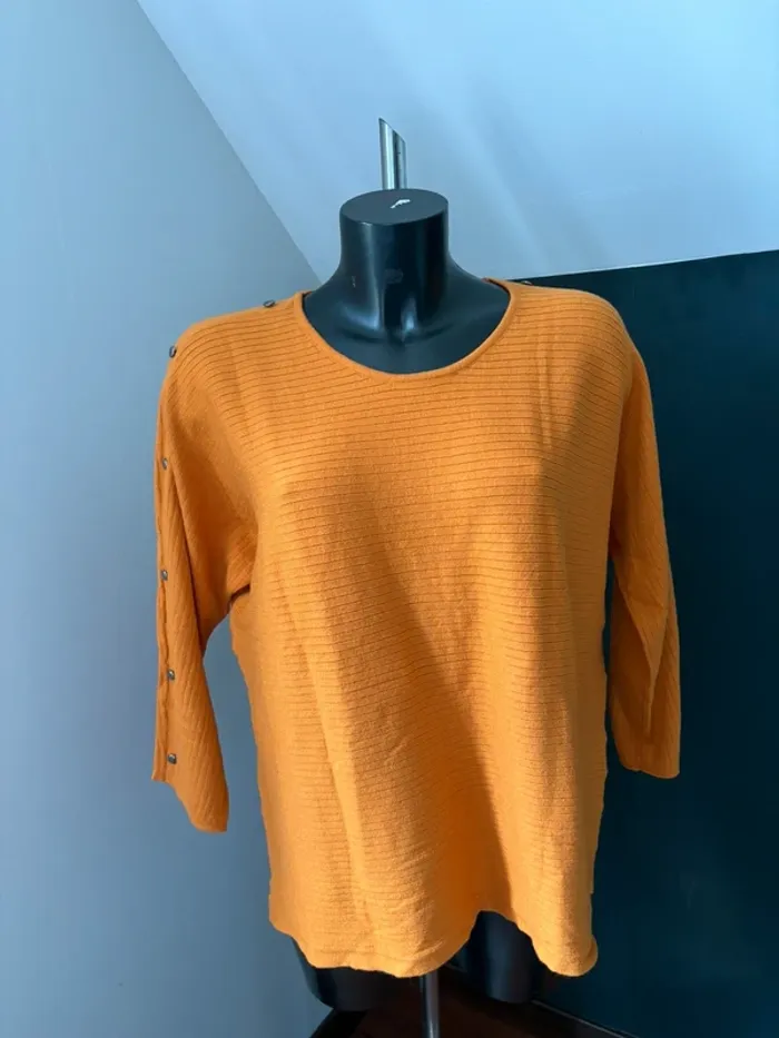 Pull Armand Thiery moutarde 46