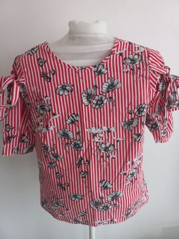 blouse manche courte