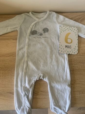 Pyjama blanc bébé