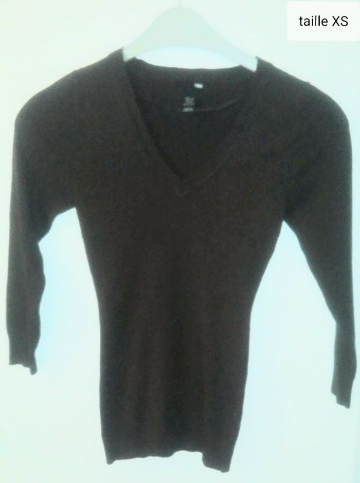 Pull col V H&M