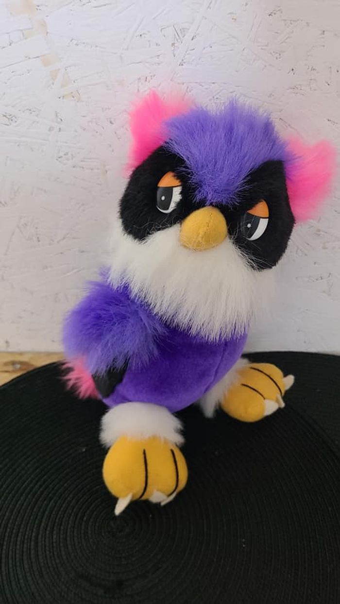 Peluche hibou violet rose DAN BRECHNER Plush Toy - photo numéro 2