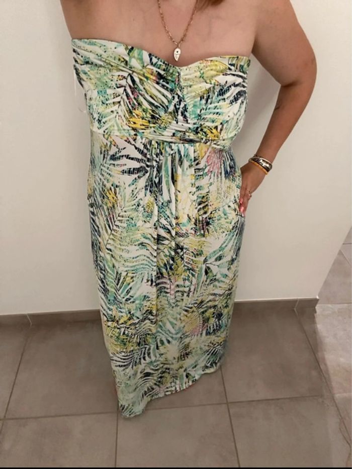 Robe longue d’été Jacqueline Riu T44 - photo numéro 2