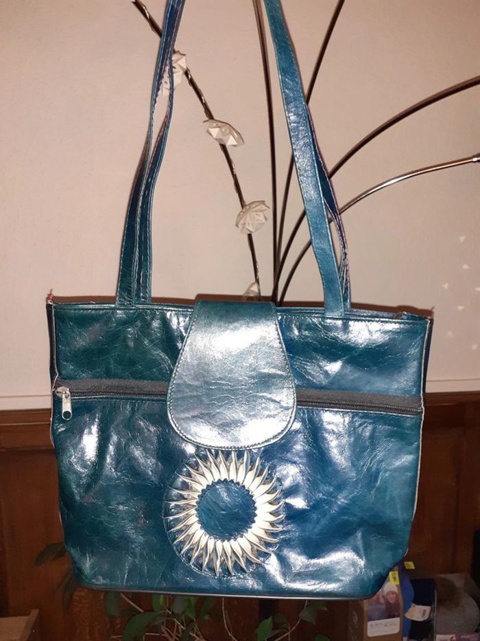 Sac à main tout cuir