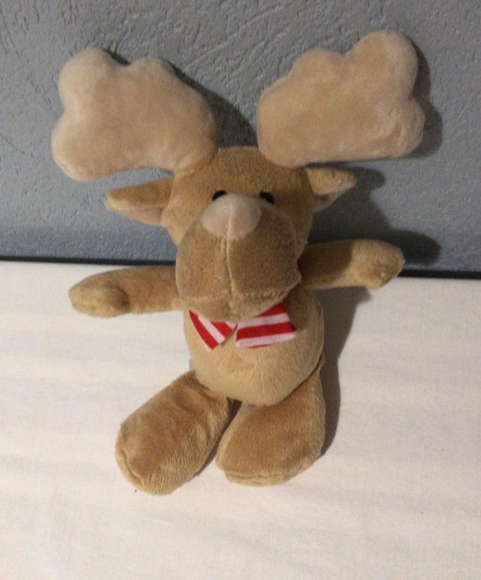 Peluche renne 28 cm