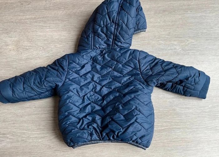 Doudoune légère réversible « cœurs » TAO 18 mois - photo numéro 4