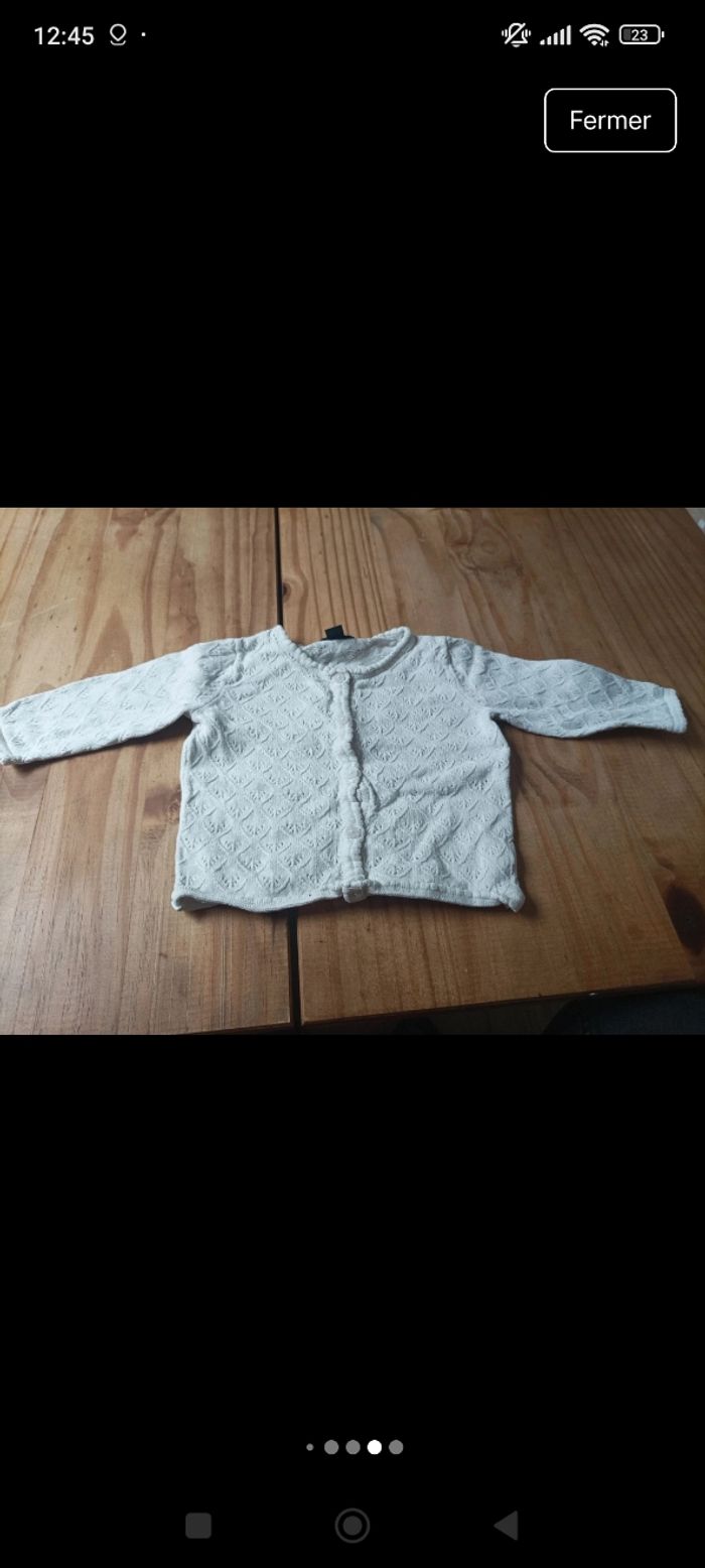 Gilet bébé fille taille 3 mois - photo numéro 7