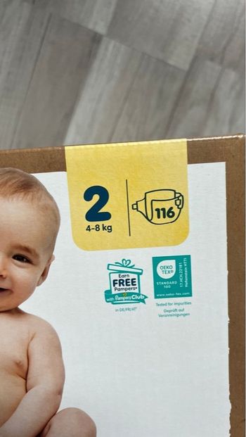 Pampers harmonie taille 2